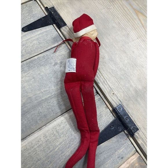 VTG Commonwealth of Pennsylvania Elf Pixie Christmas Ornament Knee hugger Japan - Picture 4 of 8